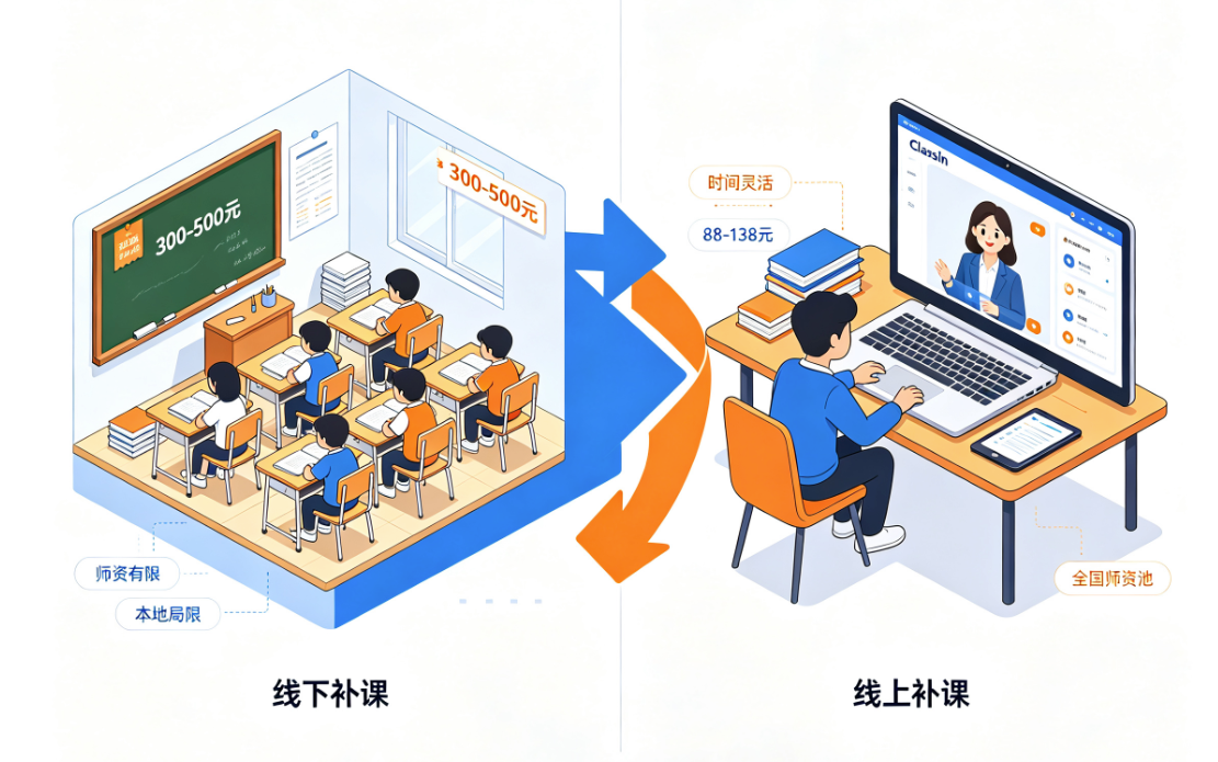 线上补课和线下补课哪个效果好？2026家长选课避坑与核心参考指南